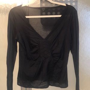 Gucci Black Long Sleeve Top